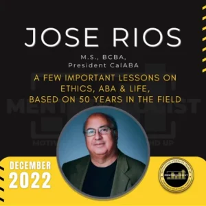 Jose Rios Mentorologist