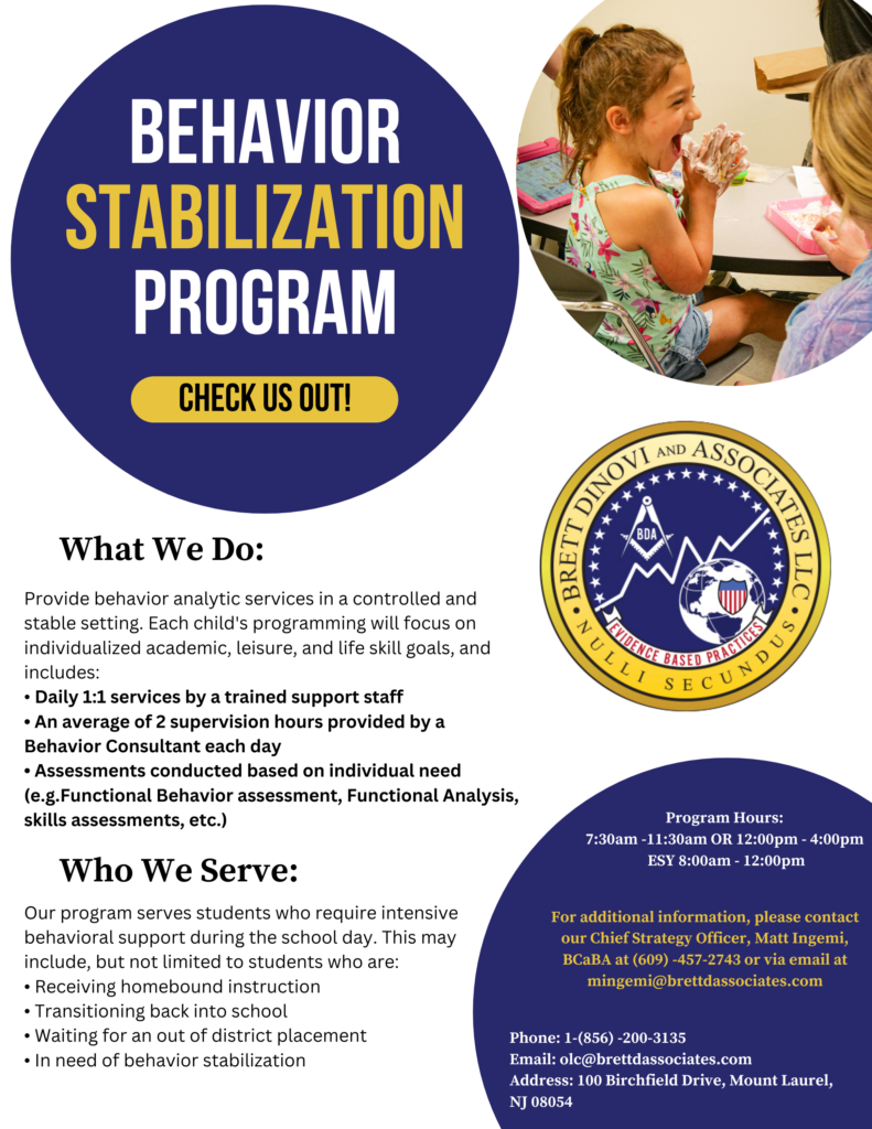 BDA Behavioral Stabilization Program 2025